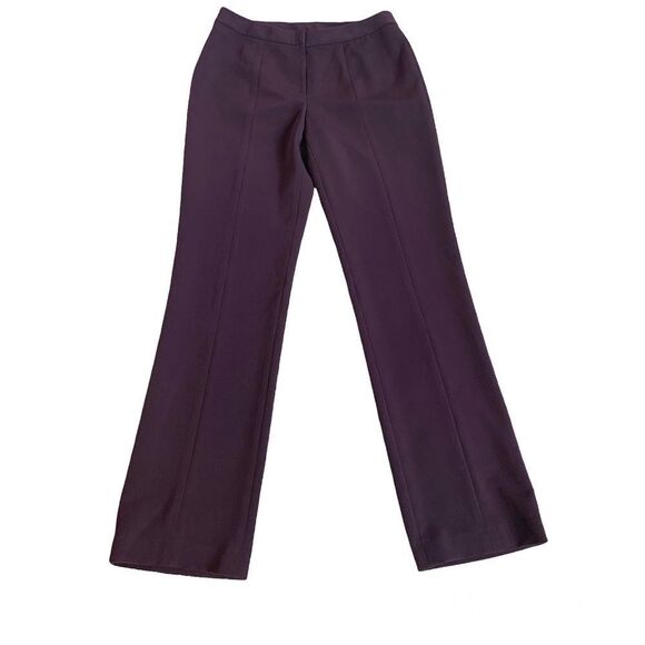 SIMON Chang plum colour dress pants trousers Sz 6 - Picture 3 of 15